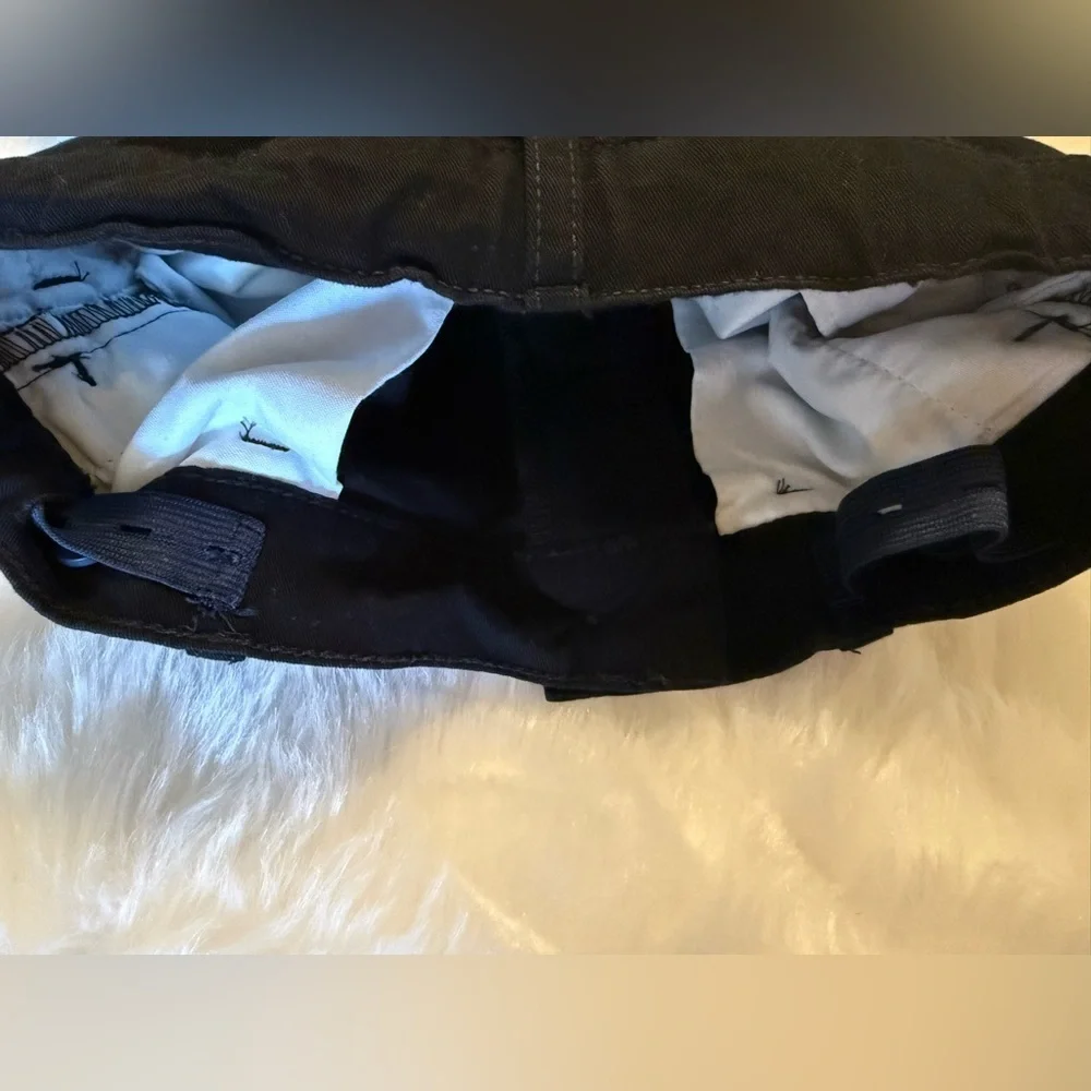 Boys Black Chino Pants